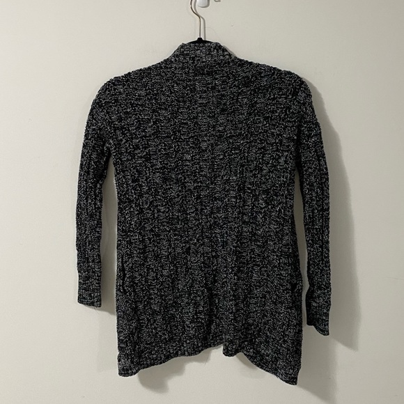 American Eagle Black & White Knit Cardigan | M - Picture 6 of 9
